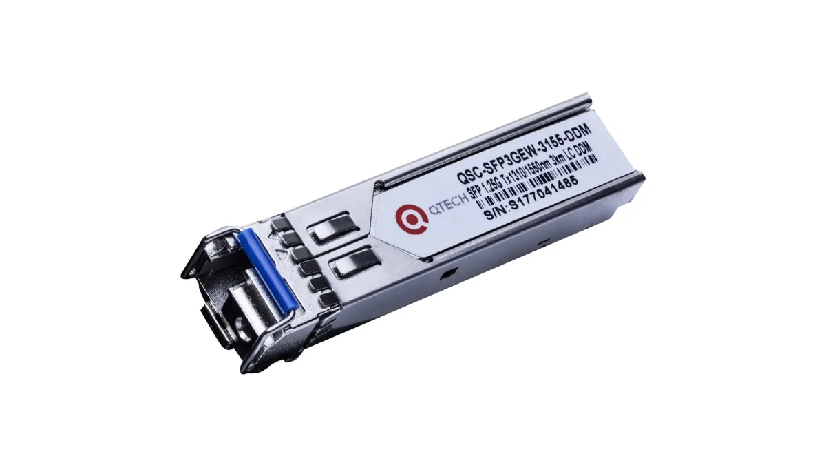 Оптический модуль SFP WDM BIDI QTECH QSC-SFP3GEW-3155-DDM