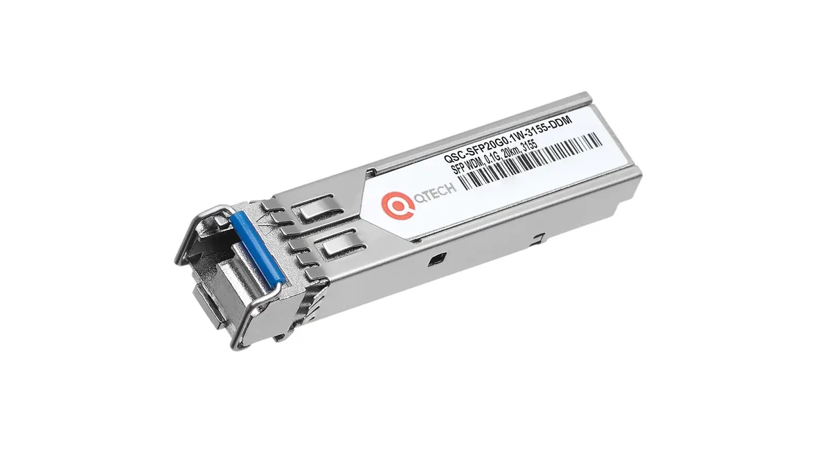 Оптический модуль SFP QTECH QSC-SFP20G0.1W-3155-DDM
